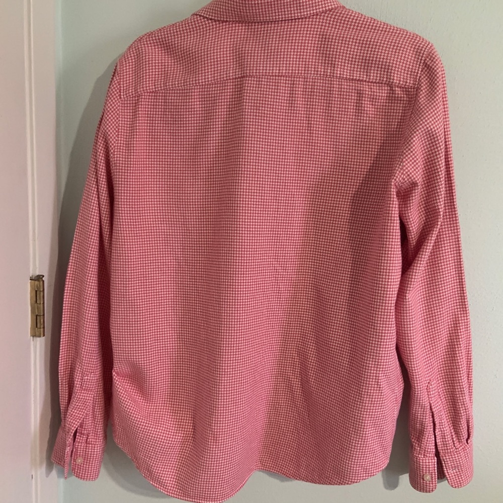Lands End Flannel Shirt - Picture 2 of 6